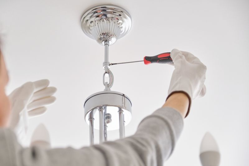Chandelier Installation