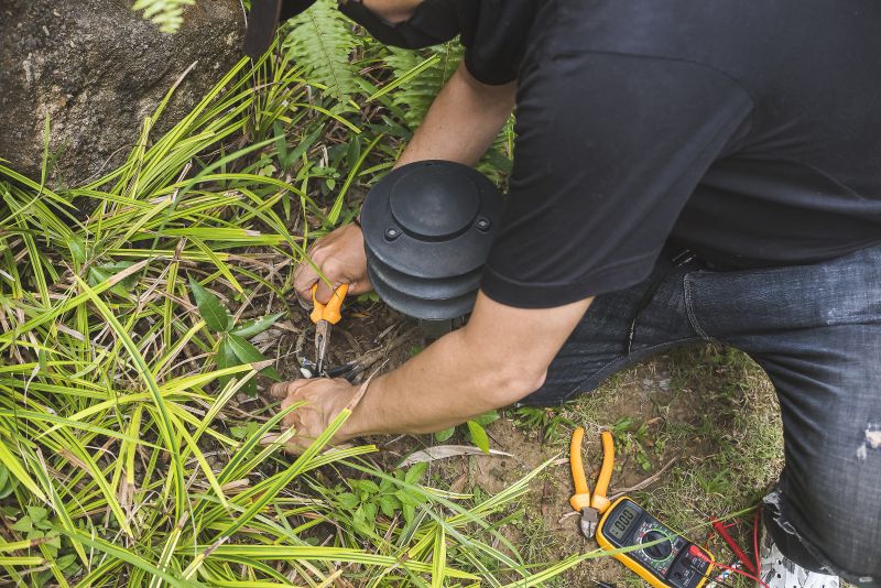 Outdoor Lighting Maintenance detail